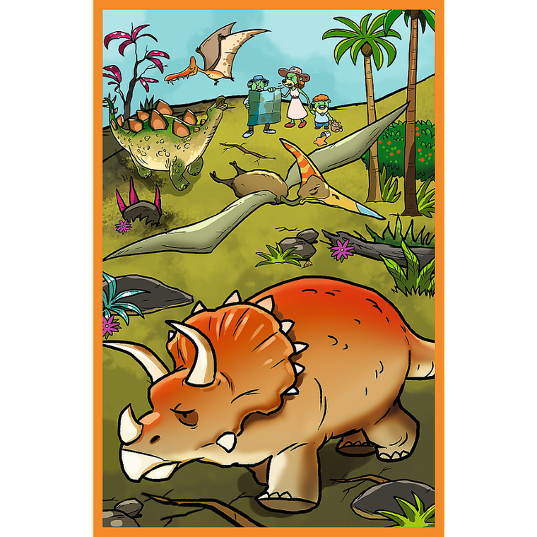 Trefl, Trefliks, puzzle, 3-80 piese