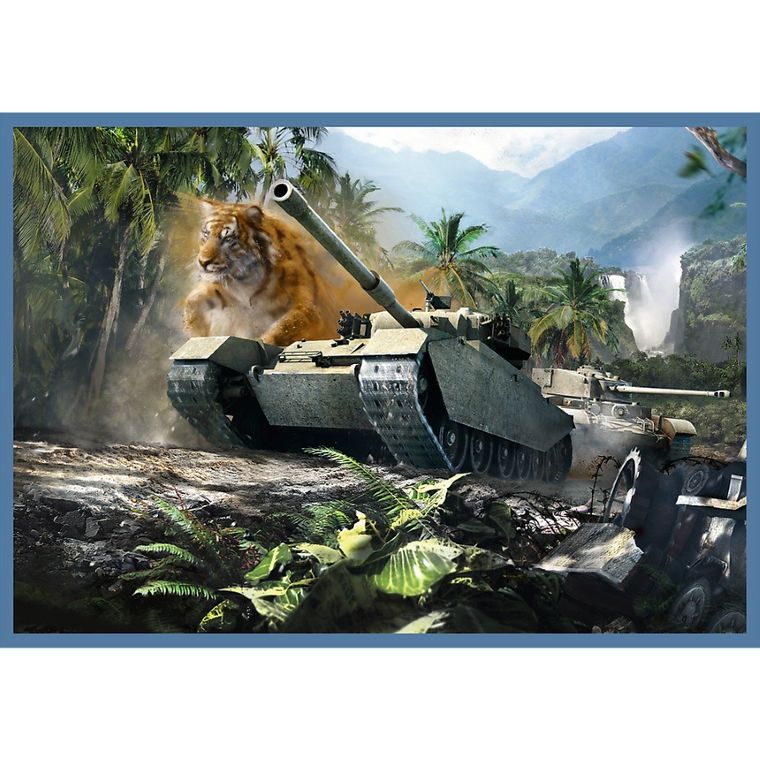 Trefl, World of Tanks, puzzle, 4-250 piese