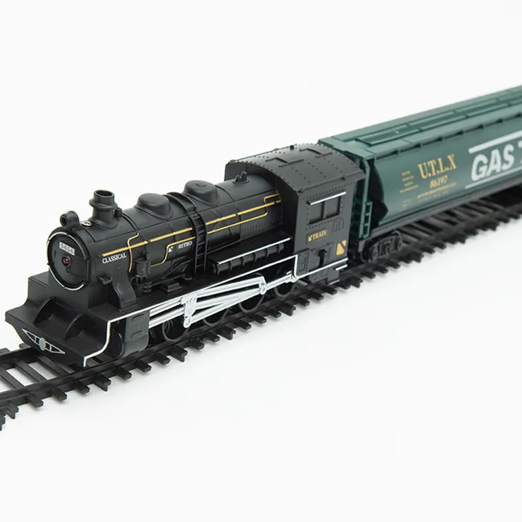 Tren clasic cu sine, lumini si sunete