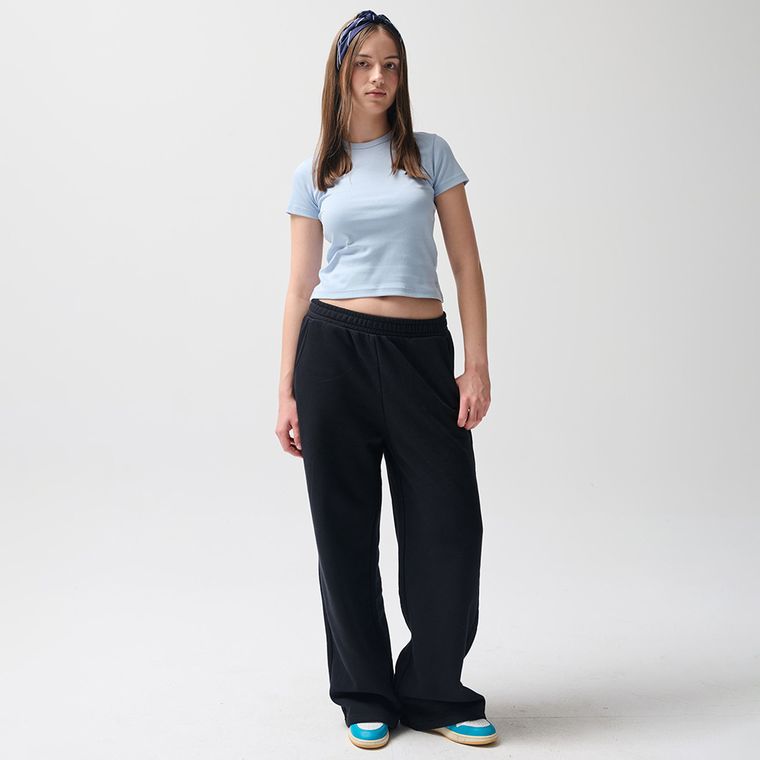 Tricou din bumbac cu croiala scurta NOWEAR