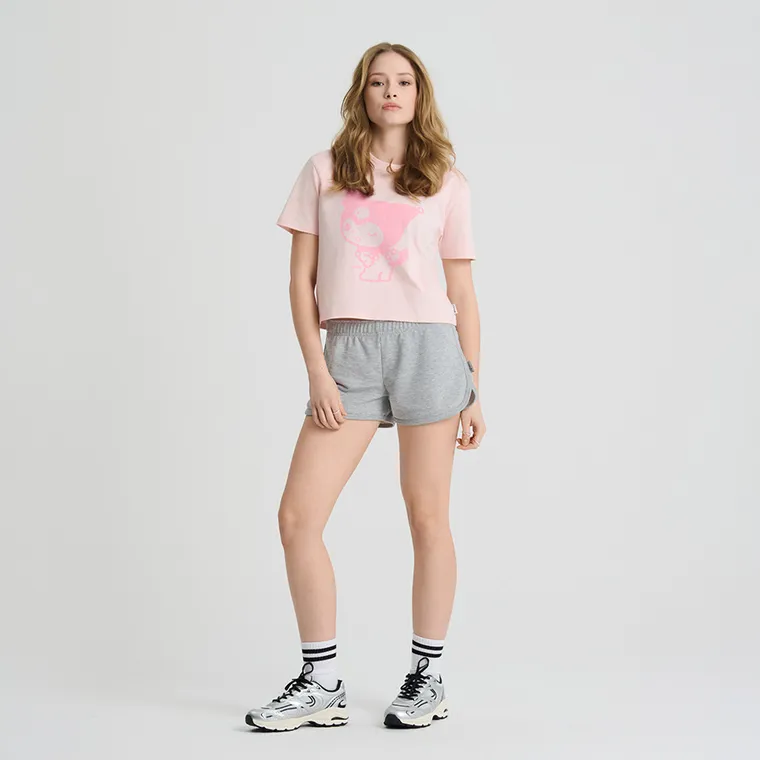 Tricou lejer cu croiala scurta Kuromi NOWEAR