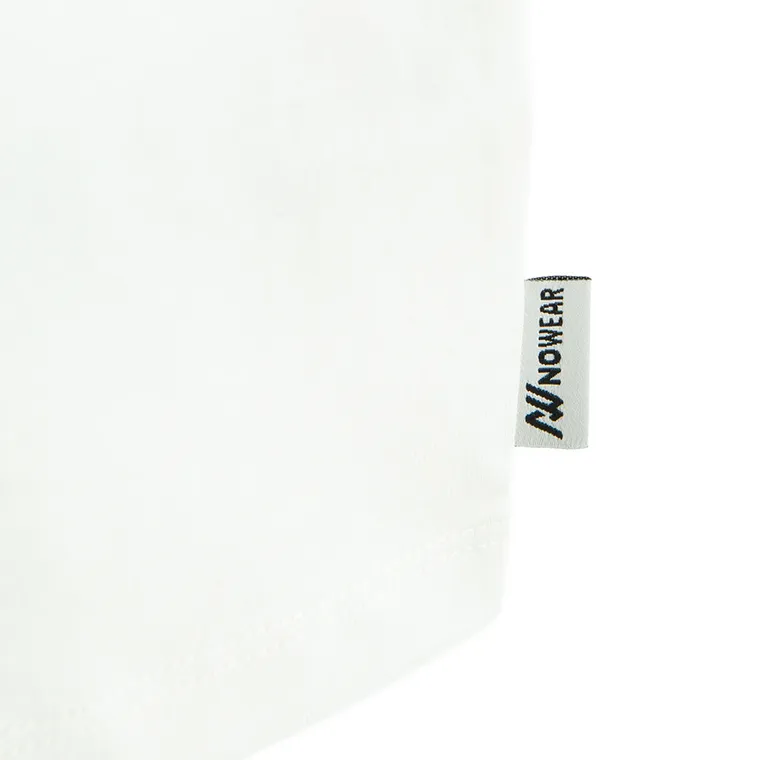 Tricou off-white brodat NOWEAR