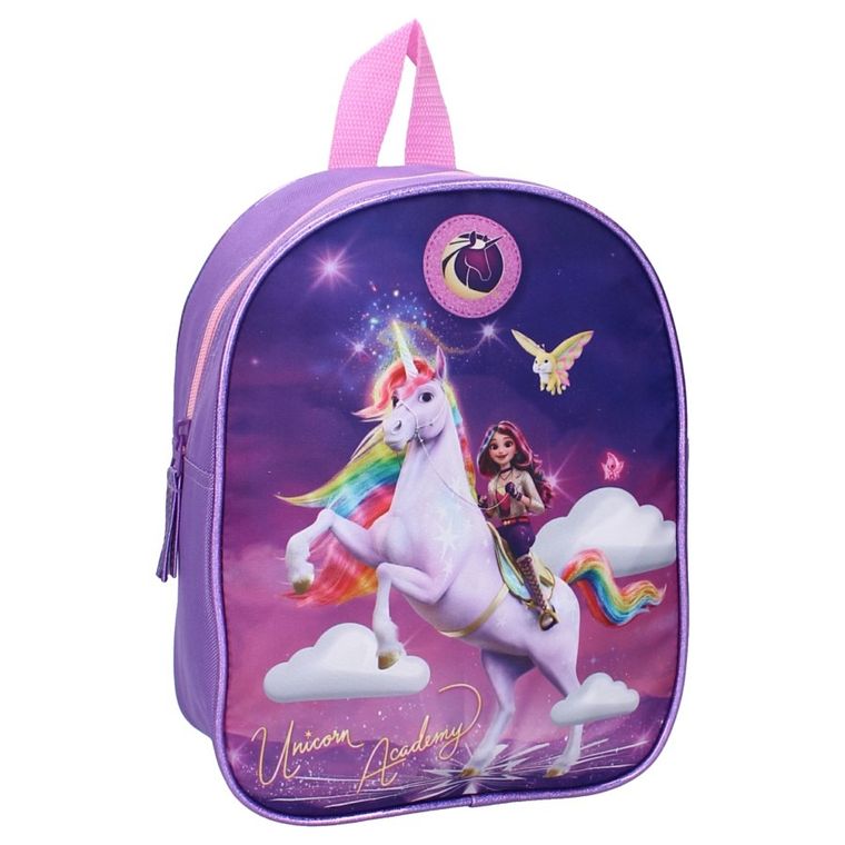 Unicorn Academy, It's Fate, rucsac pentru prescolar, violet