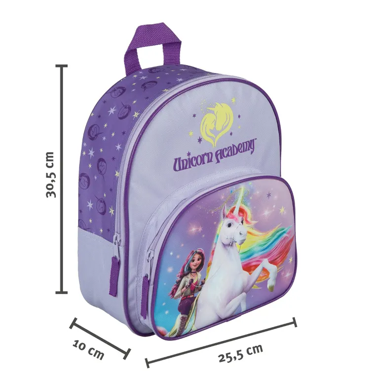 Unicorn Academy, rucsac pepiniera, violet