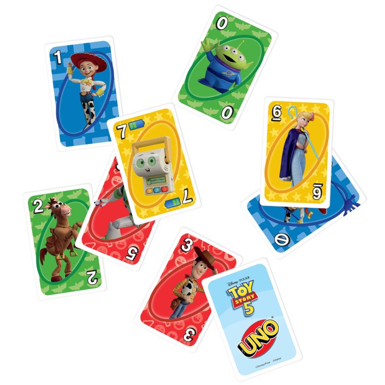 UNO Toy Story 5, joc de carti