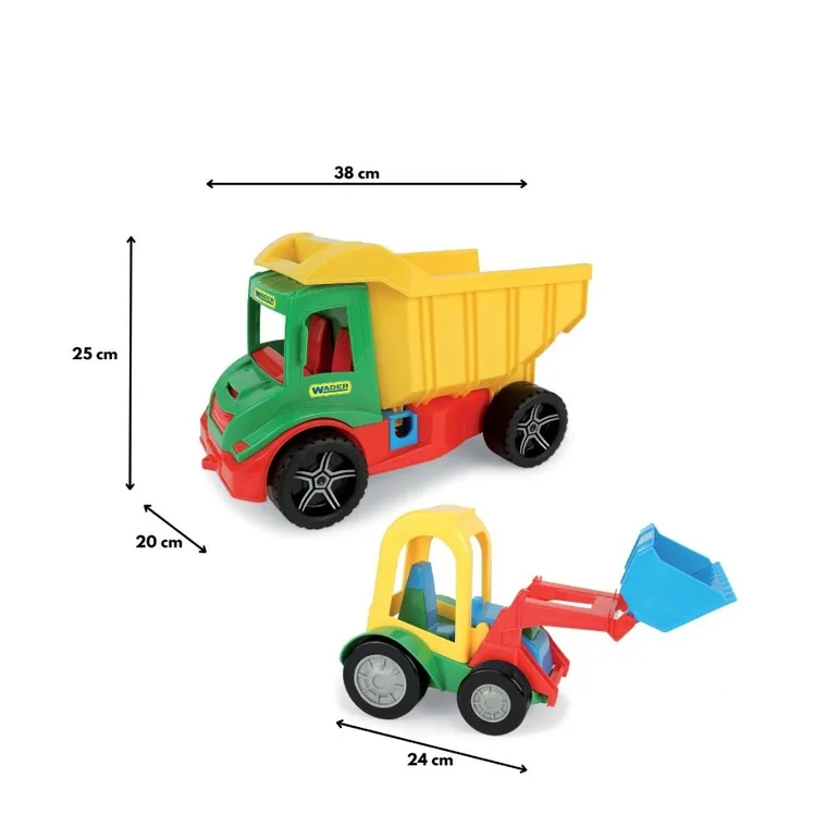 Wader, Multi Truck, basculanta cu buldozer Buggy, vehicule