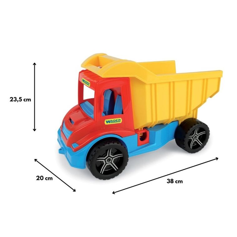 Wader, Multi truck, basculanta, vehicul, 38 cm