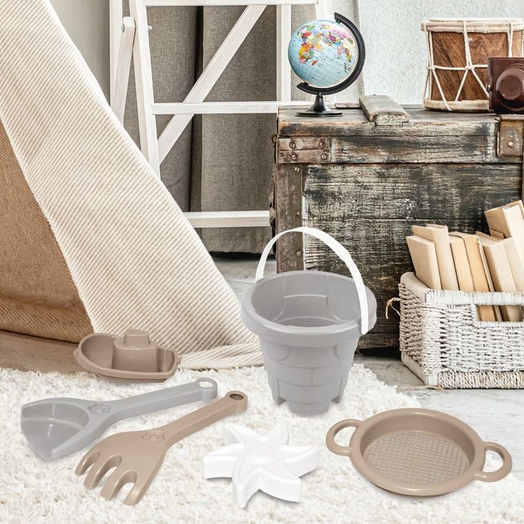 Wader, set de nisip, castel, Nor de biscuiti