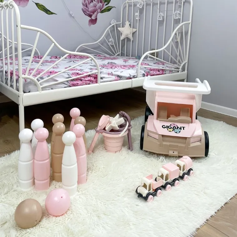 Wader, set de nisip, castel, Vata de zahar trandafirie