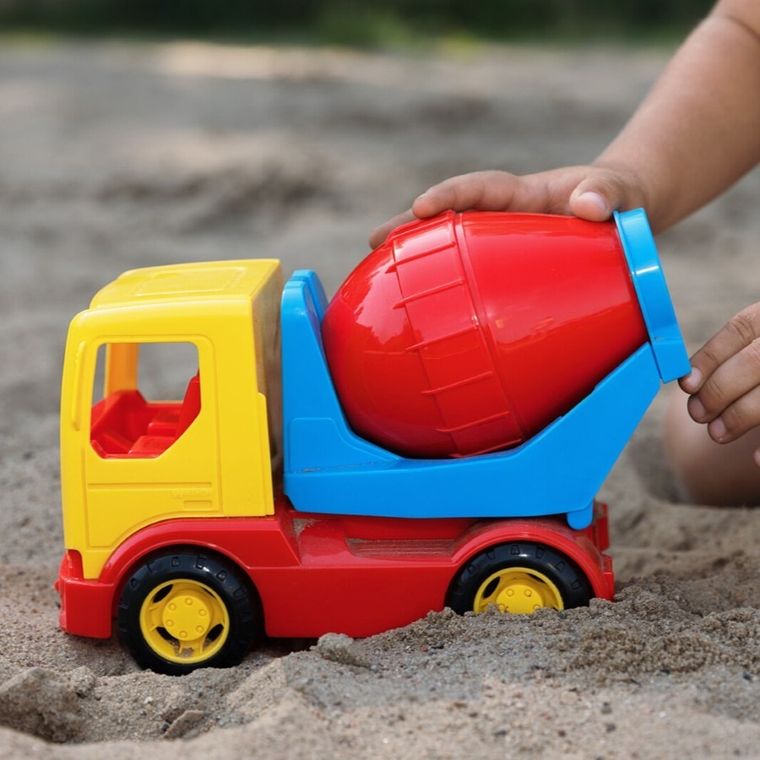 Wader, Tech Truck, Betoniera, vehicul, 24,5 cm