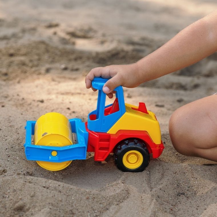 Wader, Tech Truck, Cilindru compactor, vehicul, 24 cm