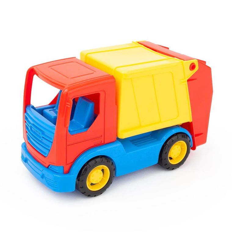 Wader, Tech Truck, Masinuta de gunoi, vehicul, 26 cm