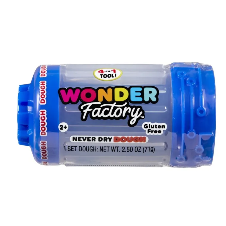 Wonder Factory, Never Dry Dough, masa plastica intr-un tub, plastilina, 1 buc.