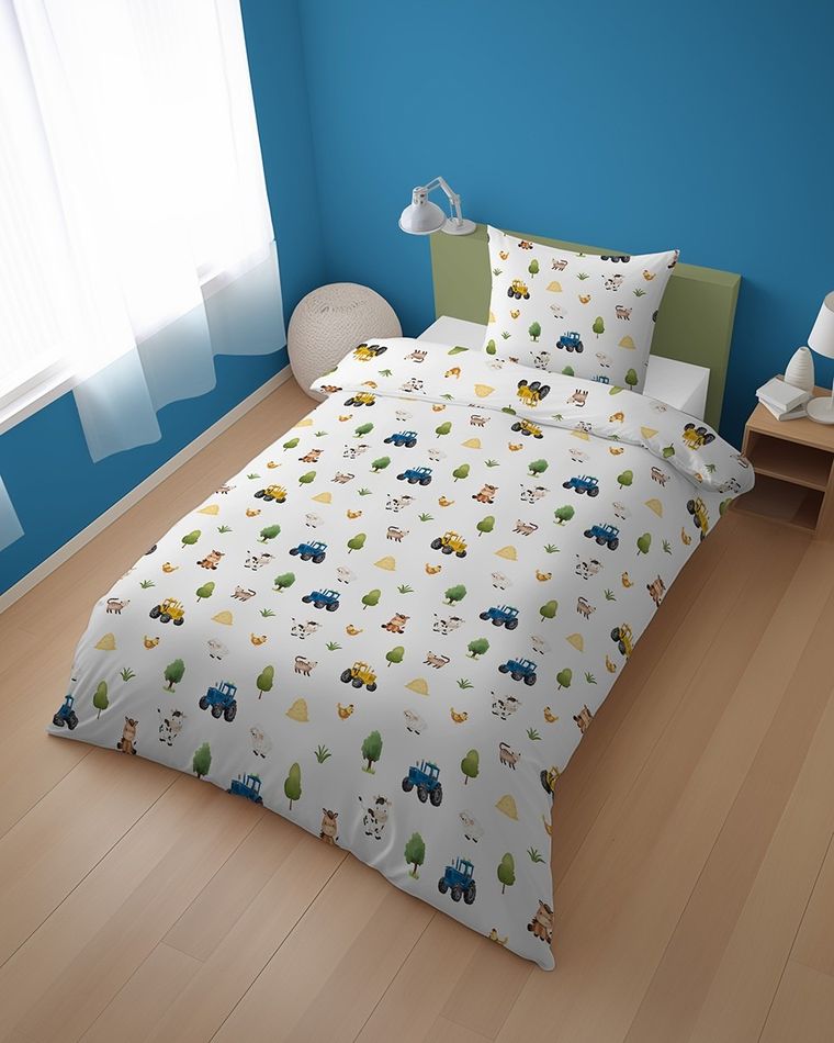 XOXO, set de lenjerie de pat pentru tineri, 140-200 cm + 70-80 cm