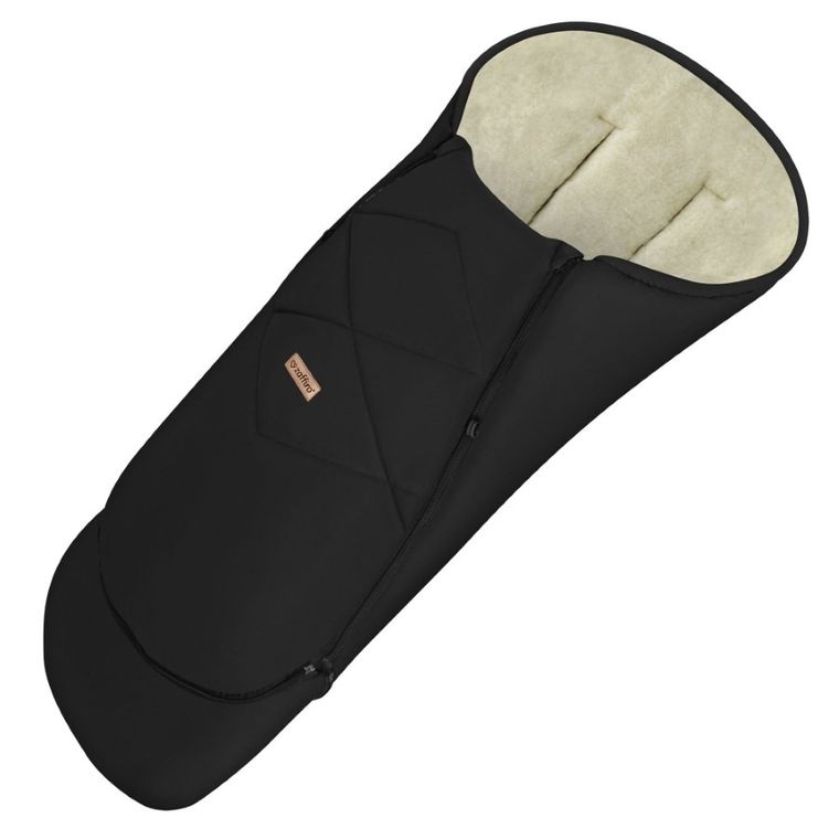Zaffiro, EverGrow Nordico, sac de dormit reglabil, negru, 0-36 luni