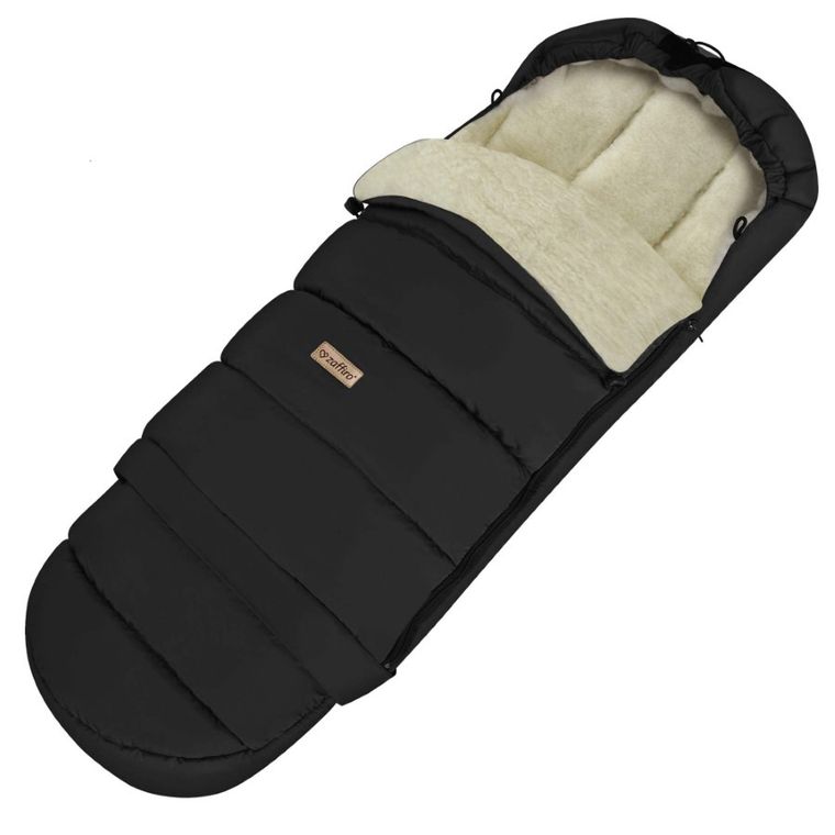 Zaffiro, iGrow Nordico, sac de dormit reglabil, negru, 0-36 luni