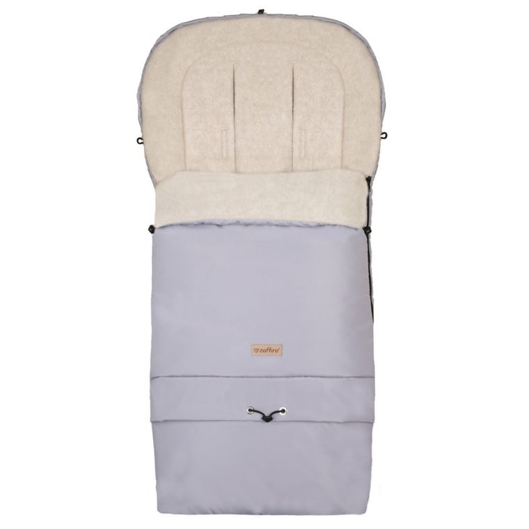 Zaffiro, SleepGrow Aspen, sac de dormit reglabil, gri otel, 0-36 luni