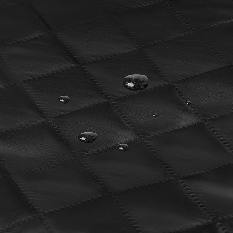 Akuku, covoras pentru scaun auto, lung, negru