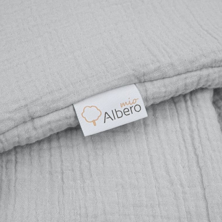Albero Mio, Patura pentru scaun auto, calduroasa, gri