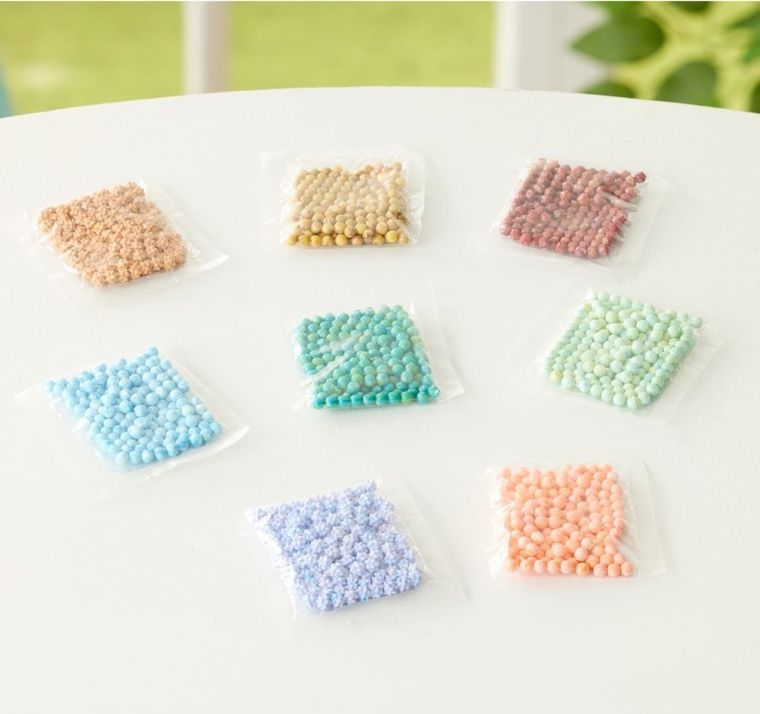 Aquabeads, Margele colorate, margele de apa, set suplimentar, 800 elemente, 6313750