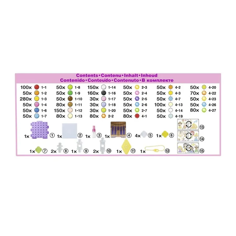 Aquabeads, Printese Disney, Creation Cube, set creativ, 31773