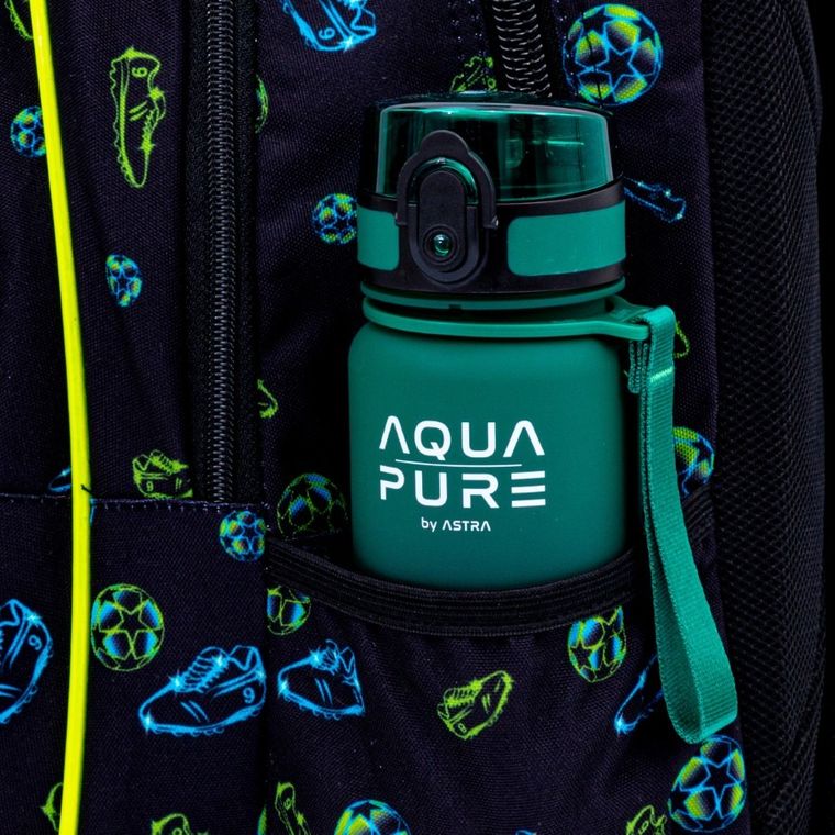 Astrabag, rucsac pentru scoala, cu 3 compartimente, Football Motion
