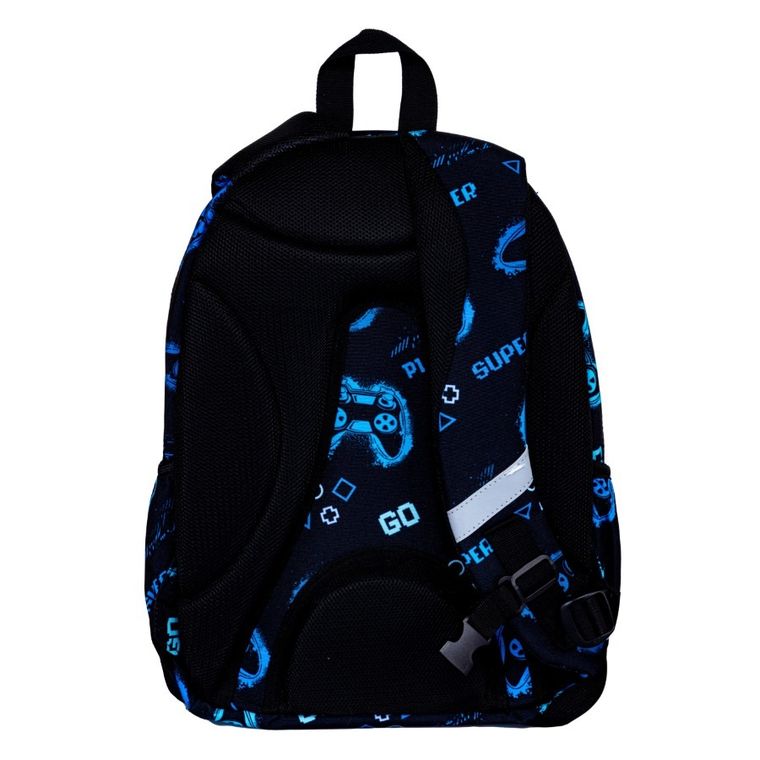 Astrabag, rucsac pentru scoala, cu 3 compartimente, Go Playing