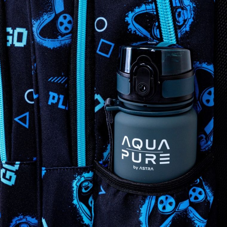Astrabag, rucsac pentru scoala, cu 3 compartimente, Go Playing