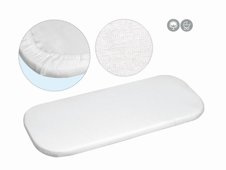 BabyMatex, cearceaf cu elastic cu carucior, 75-35 cm