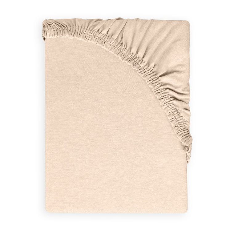 BabyMatex, cearceaf cu elastic jersey, 60-120 cm, bej