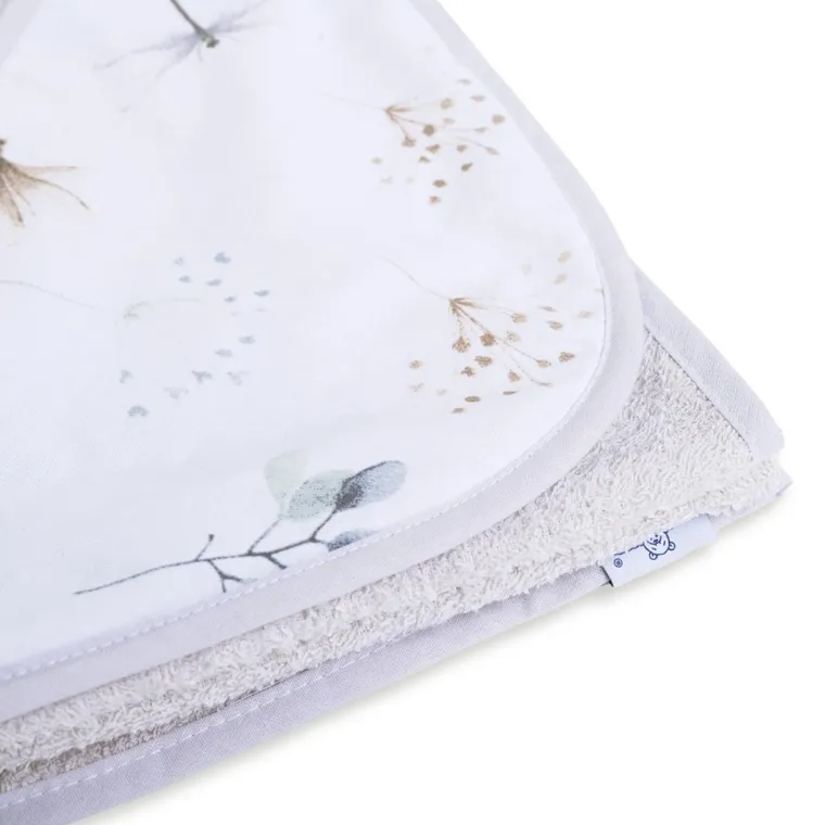 Babymatex, Maxi, halat de baie din bumbac froté pentru bebelusi, gri, 100-100 cm