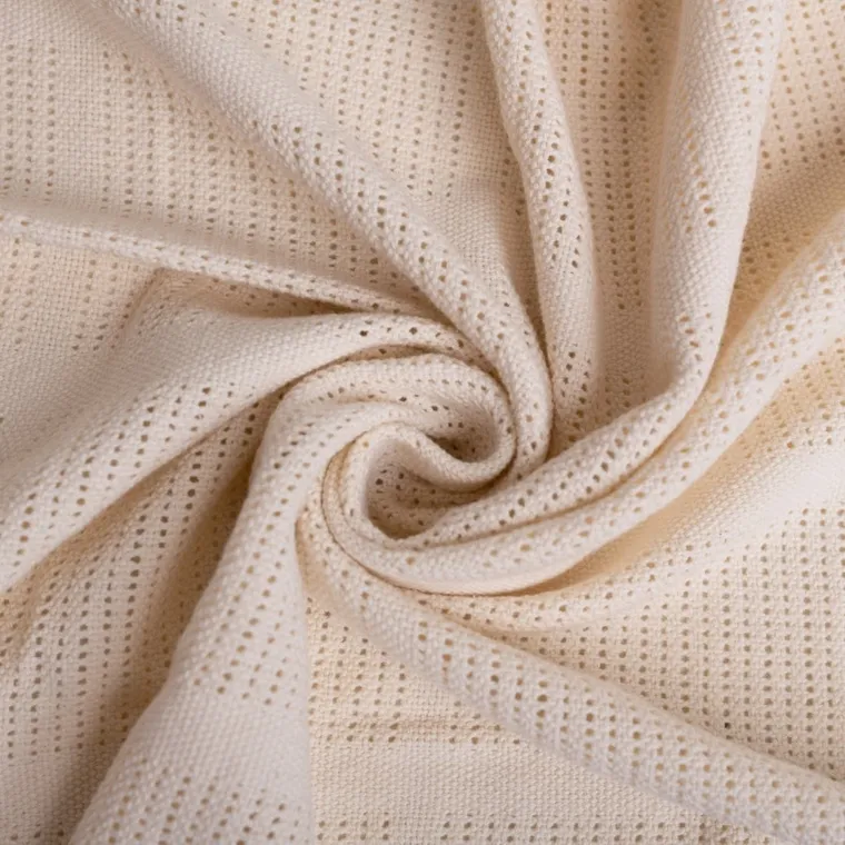 Babymatex, Sisi, patura din bumbac, 75-100 cm, ecru