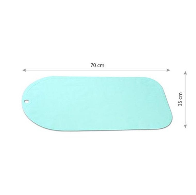 BabyOno, covoras antiderapant, verde, 70-35 cm