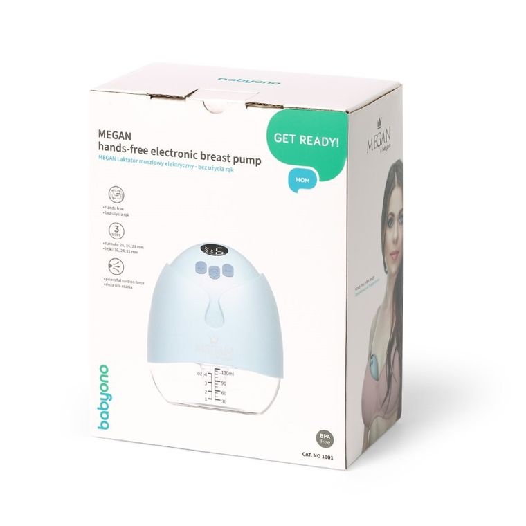 BabyOno, Megan, pompa electrica de sande tip palnie, Hands Free