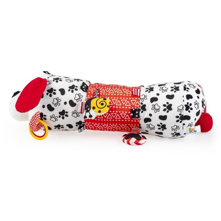 Balibazoo, Catelusul Pedro, jucarie de plus senzoriala cu forma cilindrica