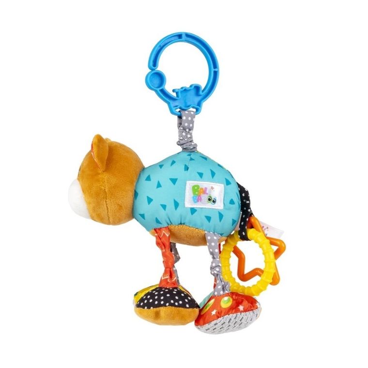 Balibazoo, Ursuletul colorat Ionut, jucarie cu agatatoare si vibratii