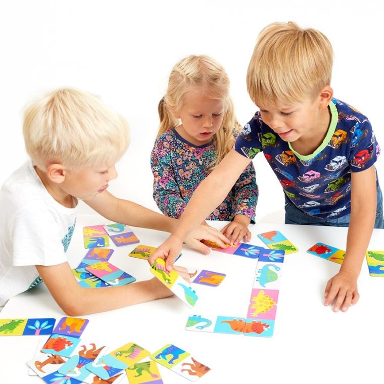 Banana Panda, Let's Play, Dominouri Dino, joc, 2 ani+