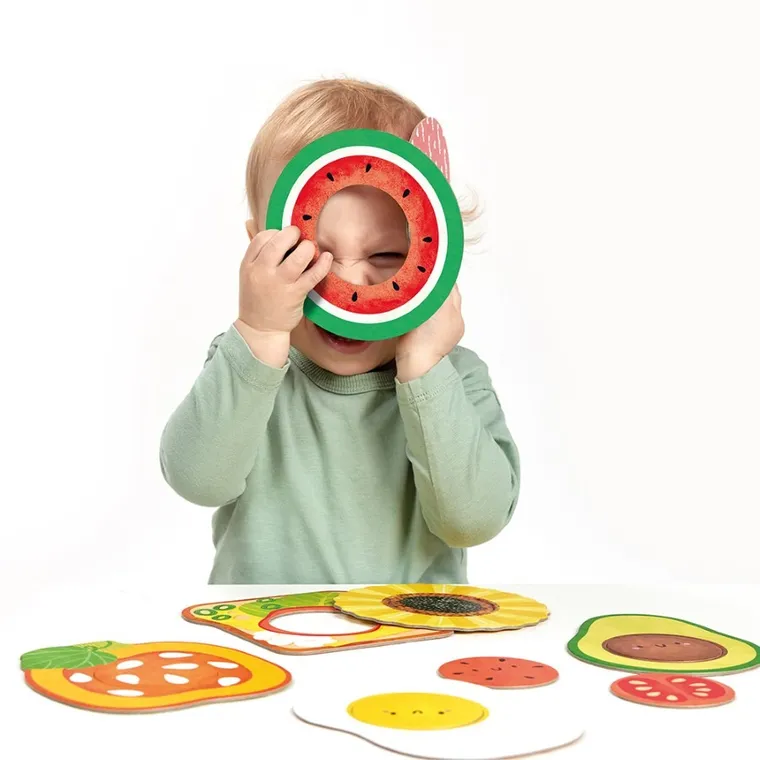 Banana Panda, My First Puzzles, Alimente, 12 luni+, 14 piese