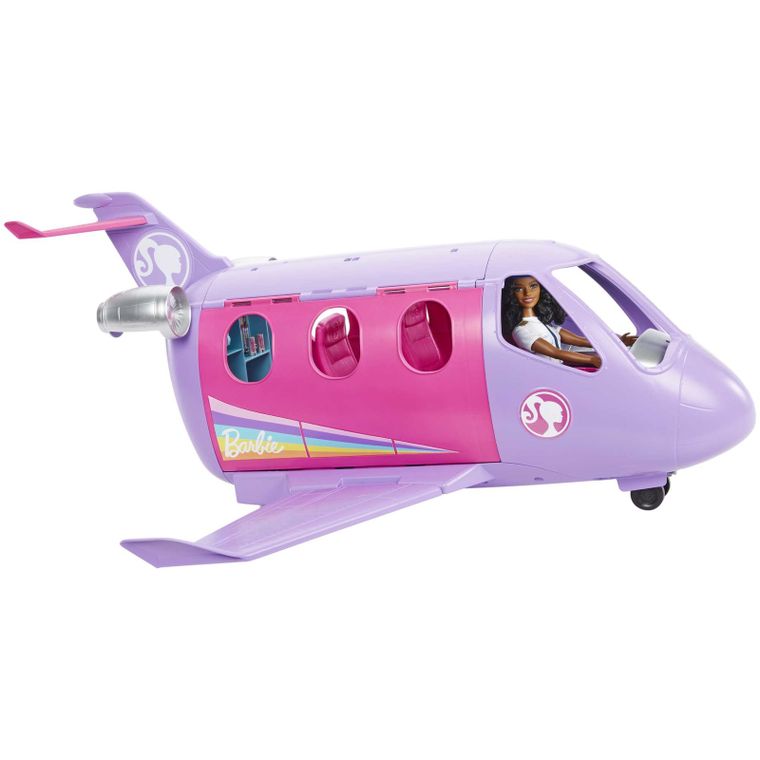 Barbie, Airplane Adventures, set cu papusa si cu avionul + papusa Ken GRATUIT, set promotional