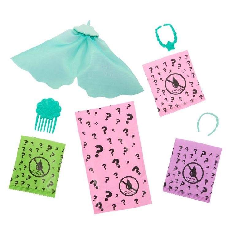 Barbie, Color Reveal, Sirene, papusa surprisa, 1 buc.