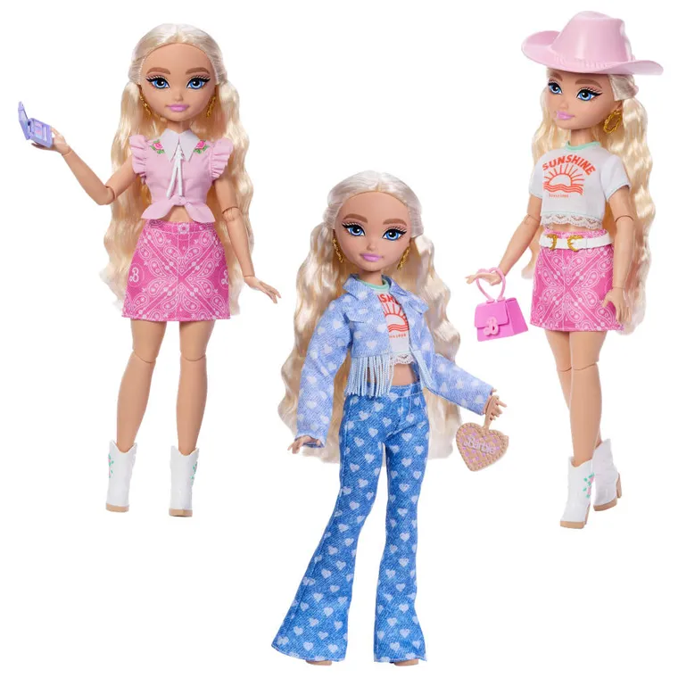 Barbie, Dream Besties, Malibu, papusa si accesorii