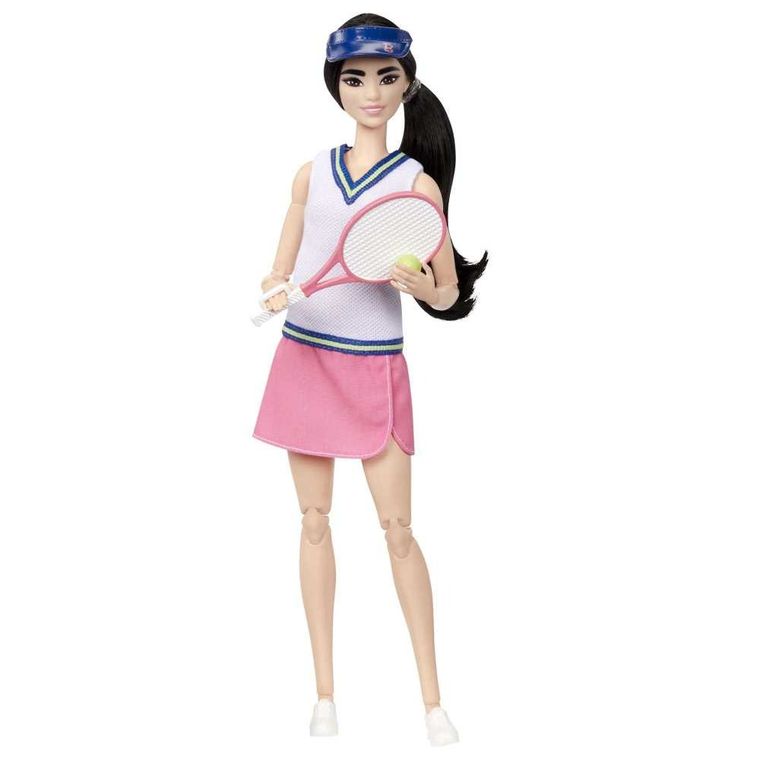 Barbie, Made to Move, Tenismena, papusa cu accesorii