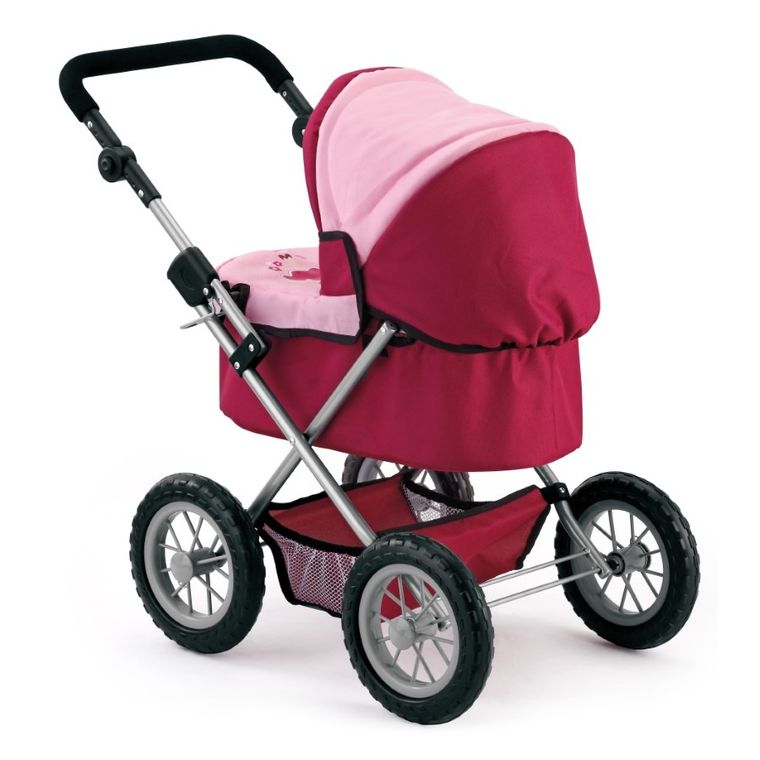 Bayer Design, Trendy, carucior multifunctional pentru papusi, rosu-roz