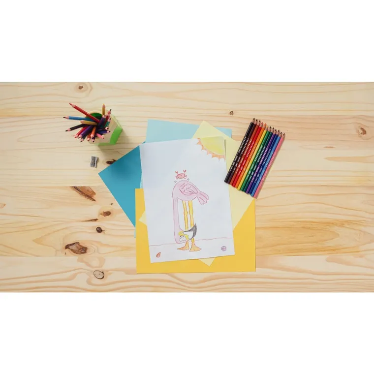 Bic, Kids, creioane colorate, 24 culori