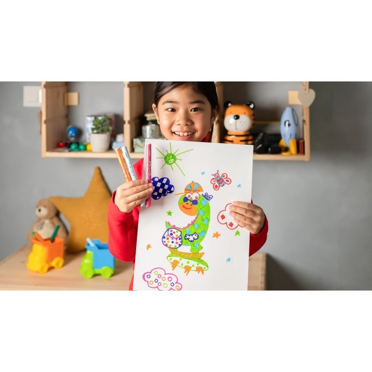 Bic, Kids, Visacolor XL, carioci, 8 culori