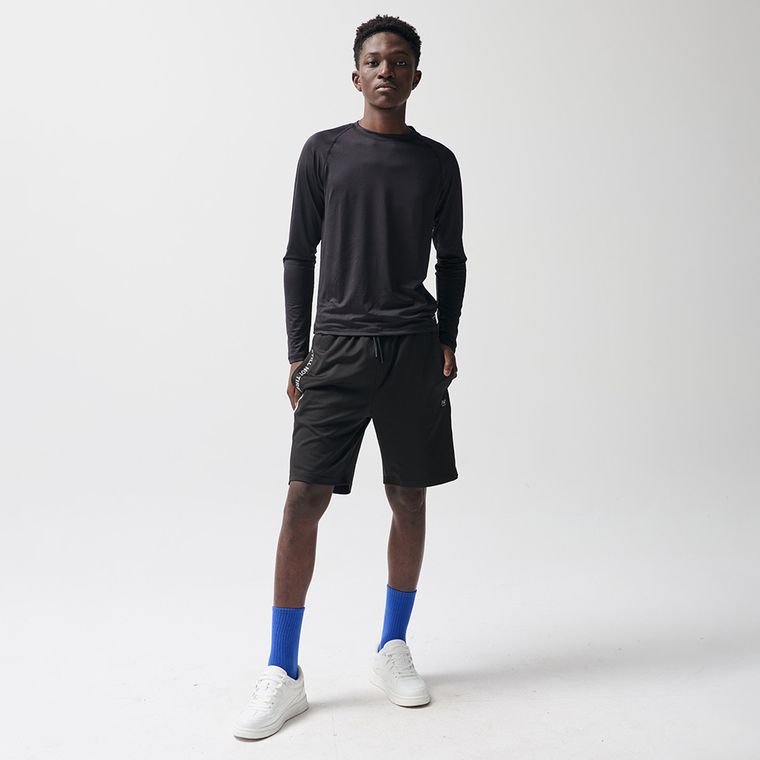 Bluza de antrenament cu maneca lunga si tehnologie Cool Dry NOWEAR