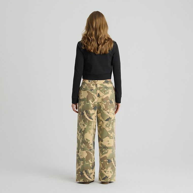 Bluza sport crop mulata cu fermoar NOWEAR