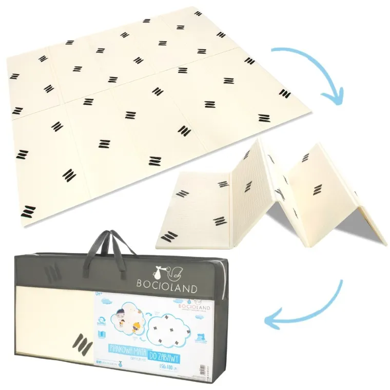 Bocioland, Baloane, covoras din spuma pliabil, 150-180 cm