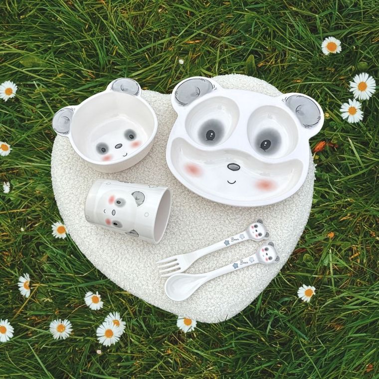 Bocioland, Panda, set de vase, 5 elemente