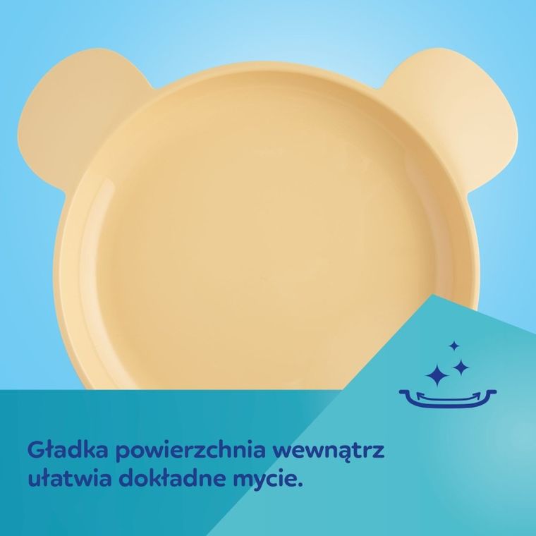 Canpol babies, farfurie cu urechiuse, 2 buc.